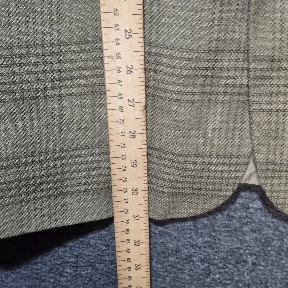 Boss Hugo‎ Boss Corleone Men Size 40S Linen Two Button Sport Coat Windowpane